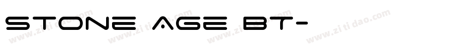 Stone Age BT字体转换